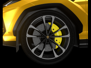car urus Modelo 3D