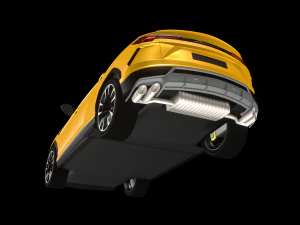 voiture urus Modèle 3D