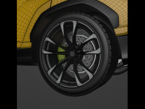 voiture urus Modèle 3D