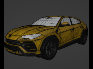 car urus Modelo 3D