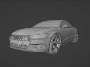 Audi a7 3D मॉडल