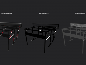 table tennis 3D 模型