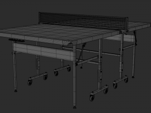 table tennis 3D 模型