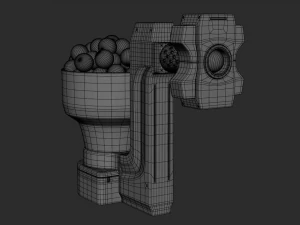 table tennis robot 3D Model