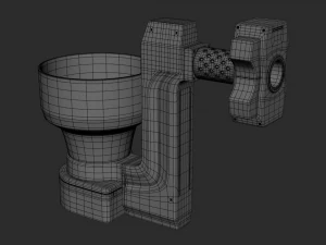 table tennis robot 3D Model