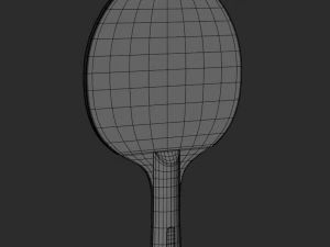 table tennis paddle 3D Model