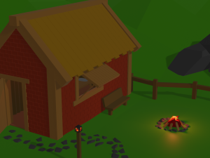 lonely house 3D 模型