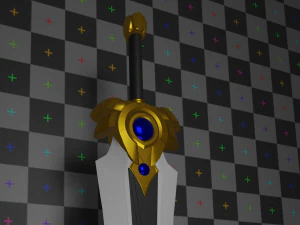 Demacias Sword of Might - Garen 3D Model