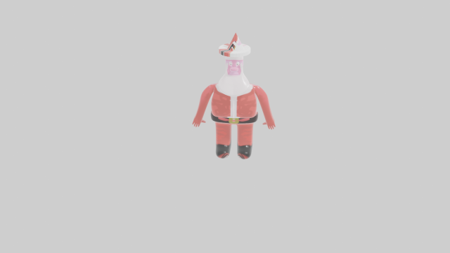 Santa Modelo 3D .c4d .max .obj .3ds .fbx .stl .blend 
