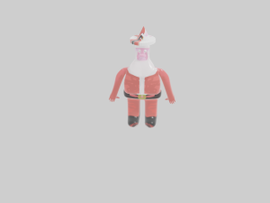 Santa 3D Модель