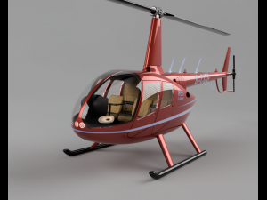 robinson r66 3D Print Model