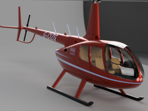 robinson r66 3D Print Model