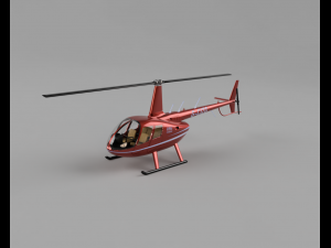 robinson r66 3D Print Model