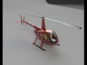 robinson r66 3D Print Model