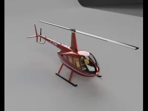 robinson r66 3D Print Model