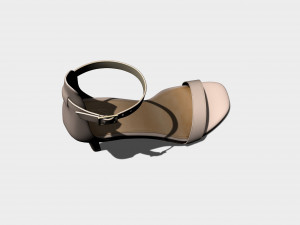 womens sandal 3D मॉडल