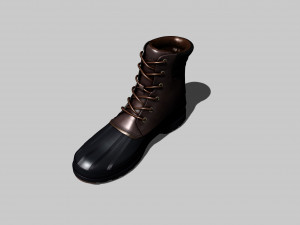 mountain shoe male 3Dモデル