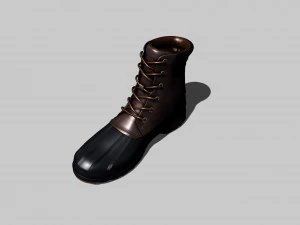 mountain shoe male 3D Model