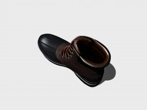 mountain shoe male 3D Model
