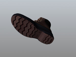 mountain shoe male 3Dモデル