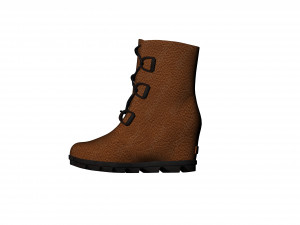 footwear leather 3D Модель