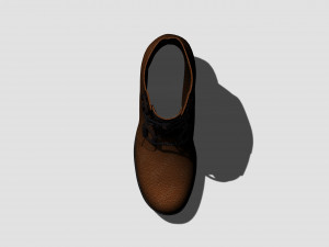 footwear leather 3D Модель