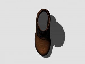 footwear leather 3D Model