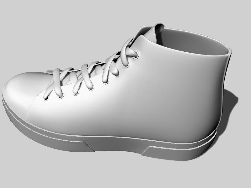 Sneakers 3D Model .c4d .max .obj .3ds .fbx .stl .blend 