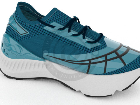 Design Running shoes new model Model 3D