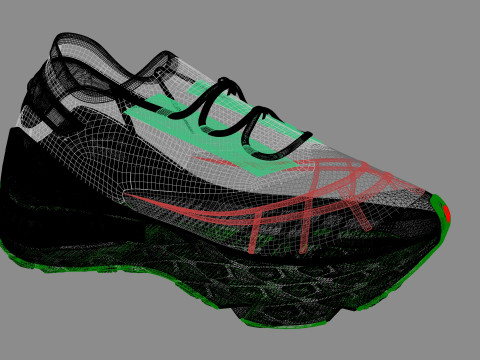 Design Running shoes new model Model 3D