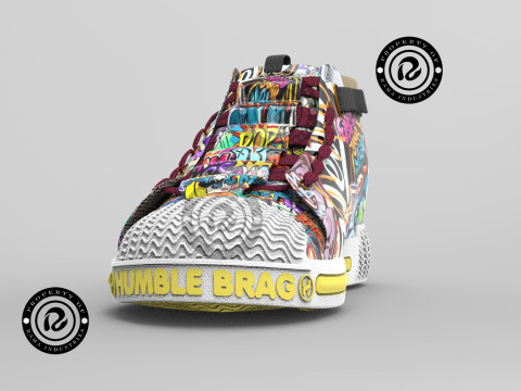 Design Cupsole and Casual shoes Model 3D
