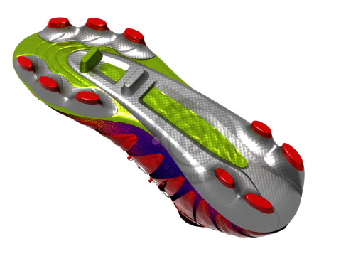 Design Red ranger concept development shoes Modelo 3D