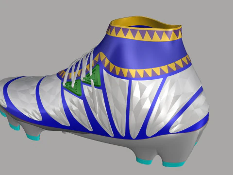 Design Red ranger concept development shoes 3D Model