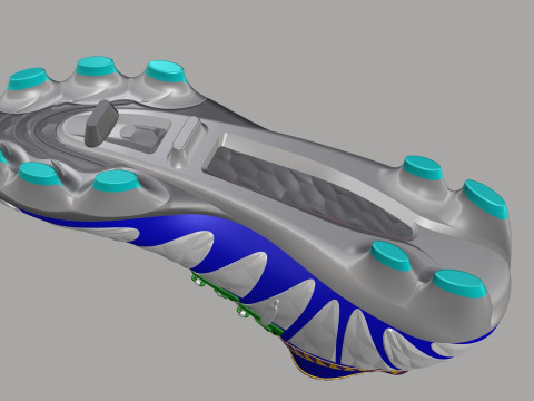 Design Red ranger concept development shoes Model 3D
