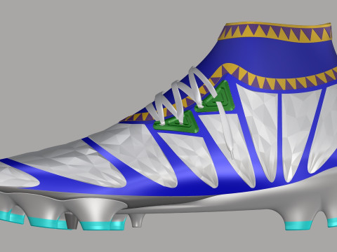 Design Red ranger concept development shoes Model 3D
