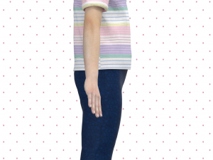 girls frill cardigan 3D 模型