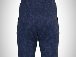kid girls denim dungaree 3D 模型