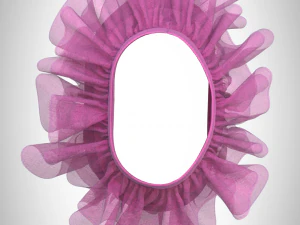 ladies ballerina skirt and top dancing 3D Model