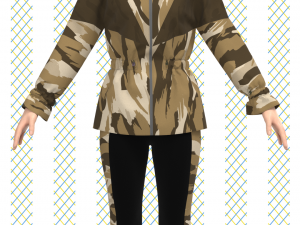 ladies jacket Modelo 3D