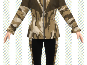 ladies jacket 3D Model