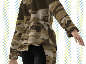 ladies jacket Modelo 3D