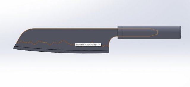 knife Modelo 3D .c4d .max .obj .3ds .fbx .stl .blend 