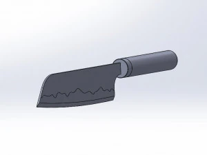 coltello Modello 3D