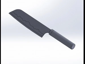 coltello Modello 3D
