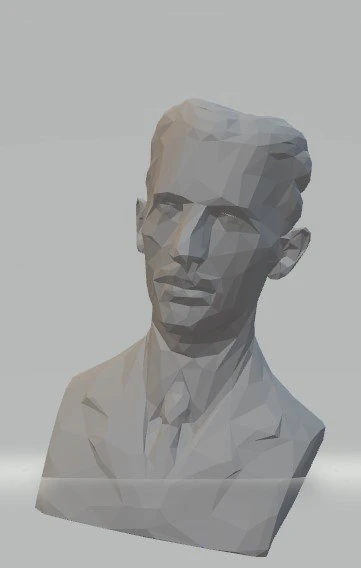 nikola tesla 3D Model .c4d .max .obj .3ds .fbx .stl .blend 