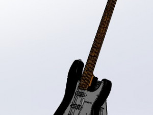 gitar Modello 3D