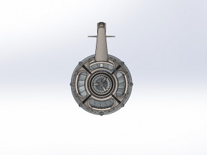 engine pod 3D मॉडल