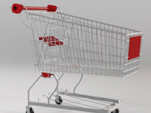 ShoppingcartZak 3Dモデル