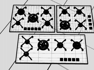Desktop stoveZak 3Dモデル
