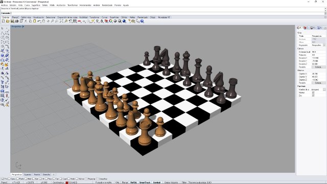 chess 3D Model .c4d .max .obj .3ds .fbx .stl .blend 